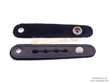 SERRAMANTICI NORM CUOIO/VELLUTO S/ACC cm  8.0 NERO