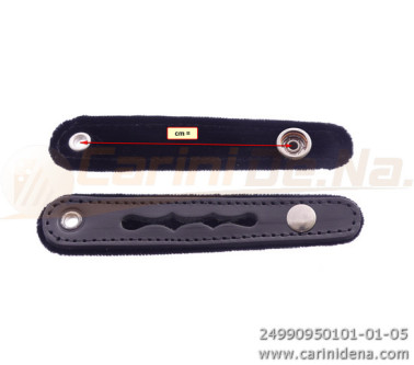 serramantici norm cuoiovelluto sacc cm 105 nero