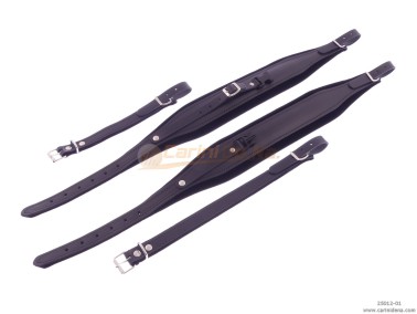 tracolle fisa l 8i cuoiovelluto  strapp gancio plastica 306a  blu