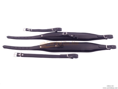 TRACOLLE FISA L 8I CUOIO/VELLUTO + STRAPP GANCIO PLASTICA 306/A - BLU