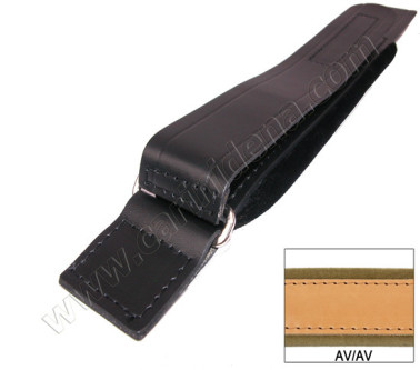 MANALI 2 PEZZI CUOIO/VELLUTO + VELCRO cm 38 AVANA