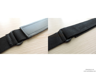 manali 2 pezzi nylonscay non imb  velcro cm 38  nero