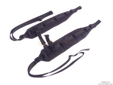 tracolle fisa p3l 8  p3d poly6003d  nero  strappino