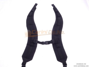 TRACOLLE FISA P3LS 5 - P3DS POLY600/3DS SAGOMATE - NERO + STRAPPINO