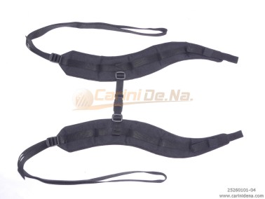 tracolle fisa p3ls 6  p3ds poly6003ds sagomate  nero  strappino