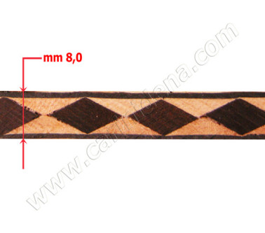 WOOD INLAY MOD. 141 mm 8