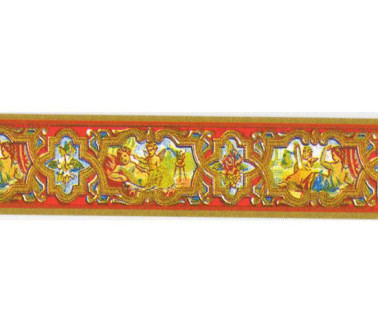 RIBBON DECORATION PAPER ANGIOLETTI QUADRATO