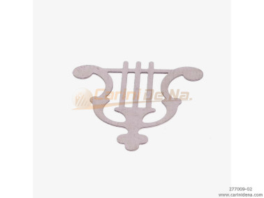 guarnizione legno bandoneon  lira metallo