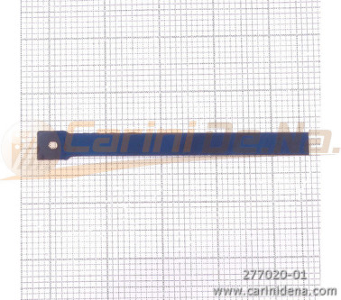 LINGUETTE VOCI BANDONEON - mm 4.3 X 45.5 X 0.5