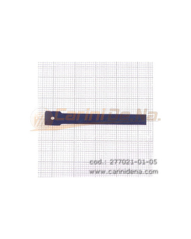 LINGUETTE VOCI BANDONEON - mm 5.0 X 44 X 0.5