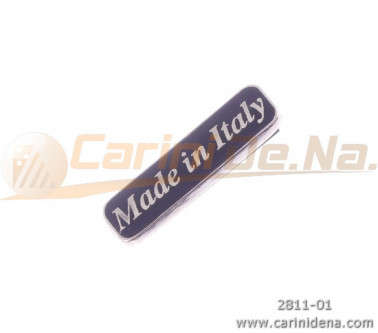 BLAZON TARGHETTA MADE IN ITALY