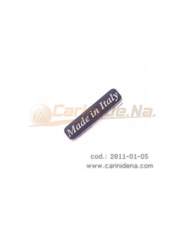 BLASONI TARGHETTA MADE IN ITALY PICCOLO