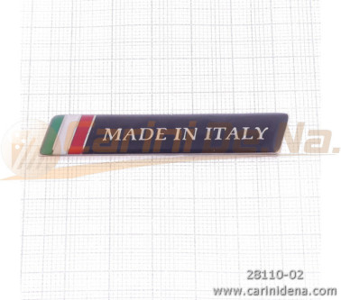 BLASONI TARGHETTA MADE IN ITALY GRANDE