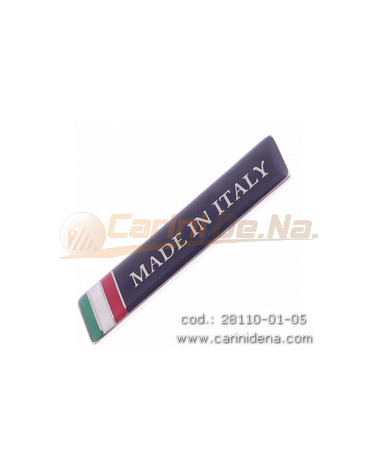 BLASONI TARGHETTA MADE IN ITALY GRANDE