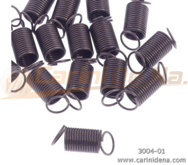 MOLLE A SPIRALE PER TASTIERA - D. mm 5 x L 7 mm - FILO D. mm 0.5