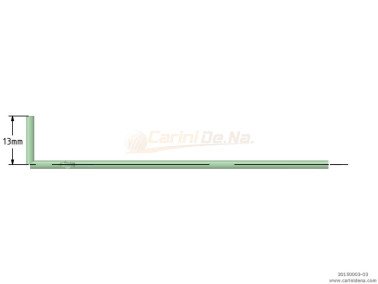 RIPETINI ZINC MECC BAT+FOR+PIE+TAG / TR2.2 F2.1 A13 B10 C20 D70 - RIP0125 - MISURE TUTTE AL CENTRO