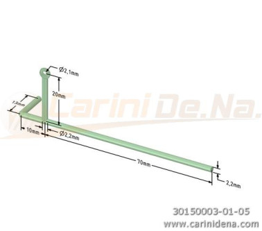 ripetini zinc mecc batforpietag  tr22 f21 a13 b10 c20 d70  rip0125  misure tutte al centro