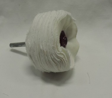 DISCHI LUCIDATURA FELPATI TRANC DURI + PERNO TRAP mm 60 X 30 G.6