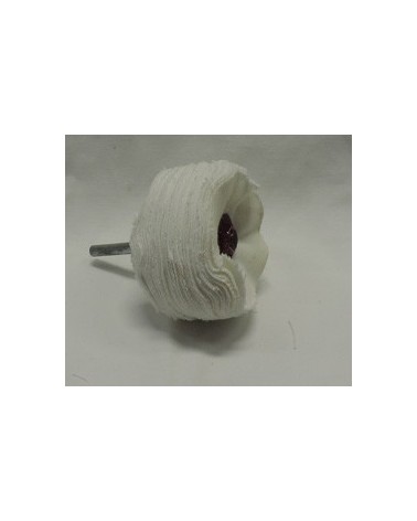 DISCHI LUCIDATURA FELPATI TRANC DURI + PERNO TRAP mm 60 X 30 G.6