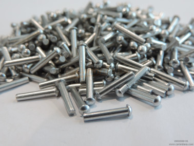 BULLONCINI ALLUMINIO 2 X11 TESTA TONDA