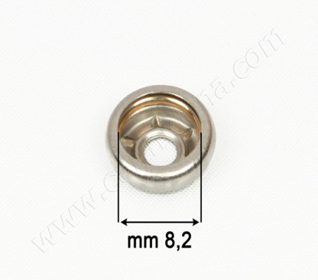 SNAP FASTENERS GODRONATI MOLLA PICCOLA