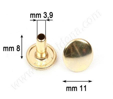 RIVETTI AUTOP. R6/8 TESTA SERR DORAT