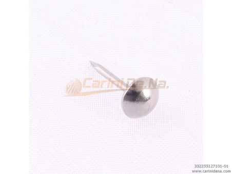 borchiette spillo d mm 55 x  95 gambo liscio  nikel