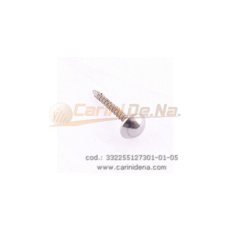 BORCHIETTE SPILLO D. mm 5.5 X 12.7 GAMBO RULL. - NIKEL