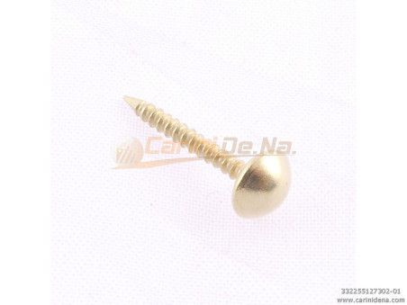 BORCHIETTE SPILLO D. mm 5.5 X 12.7 GAMBO RULL. - OTTONATO LUCIDO