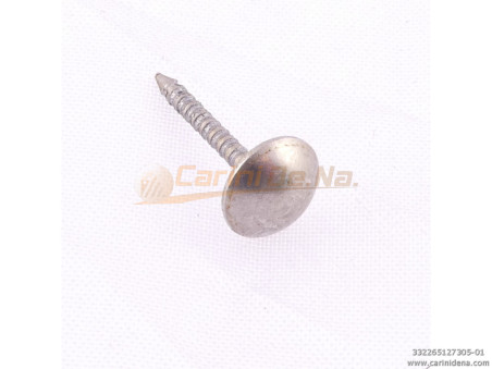 borchiette spillo d mm 65 x 127 gambo rull  vecchio argento pewter