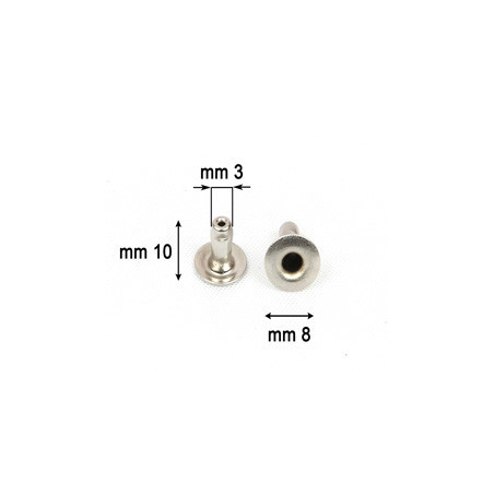 RIVETS OL33/10 OLGO FERRO NIK. mm 10