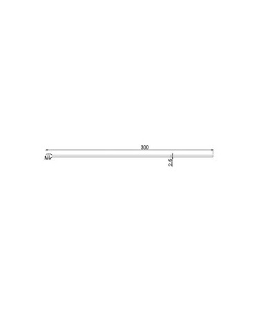 ASTINE ZINCATE mm 2.4 X 300 BATT + FOR 3.1