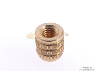 ghiere di ottone d5  m3